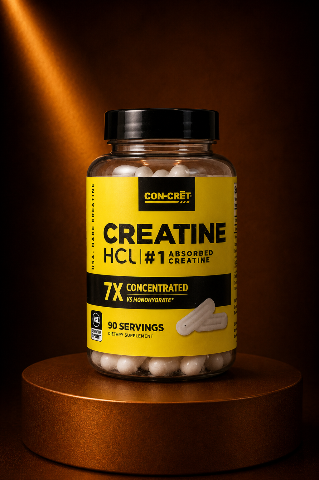 CON-CRET - HCL Creatine