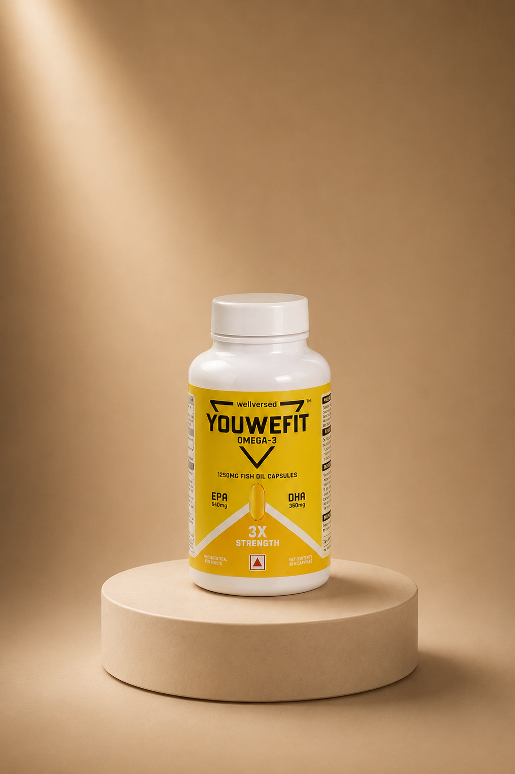 YouWeFit Omega-3 Fish Oil 1250mg