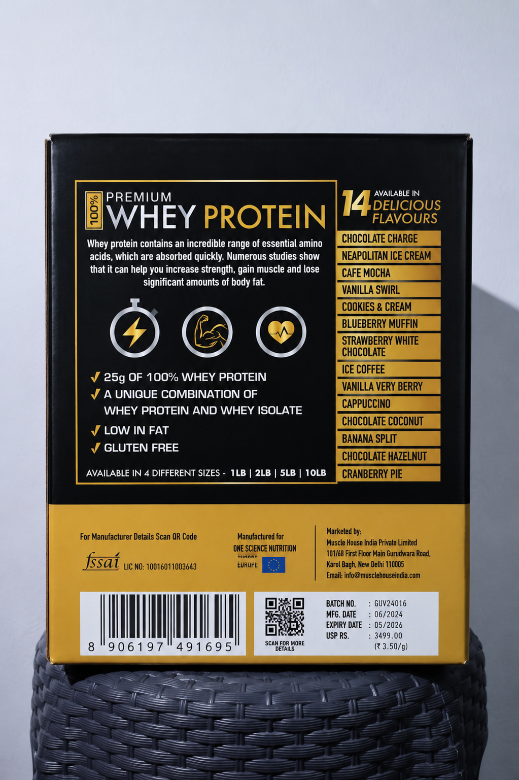 ONE SCIENCE NUTRITION - "TIGER" Combo Pack