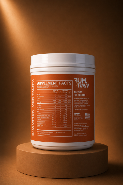 BUM - THAVAGE Pre Workout