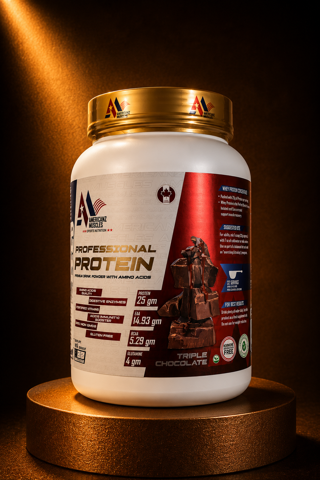 AMERICANZ MUSCLES - Professional Protien