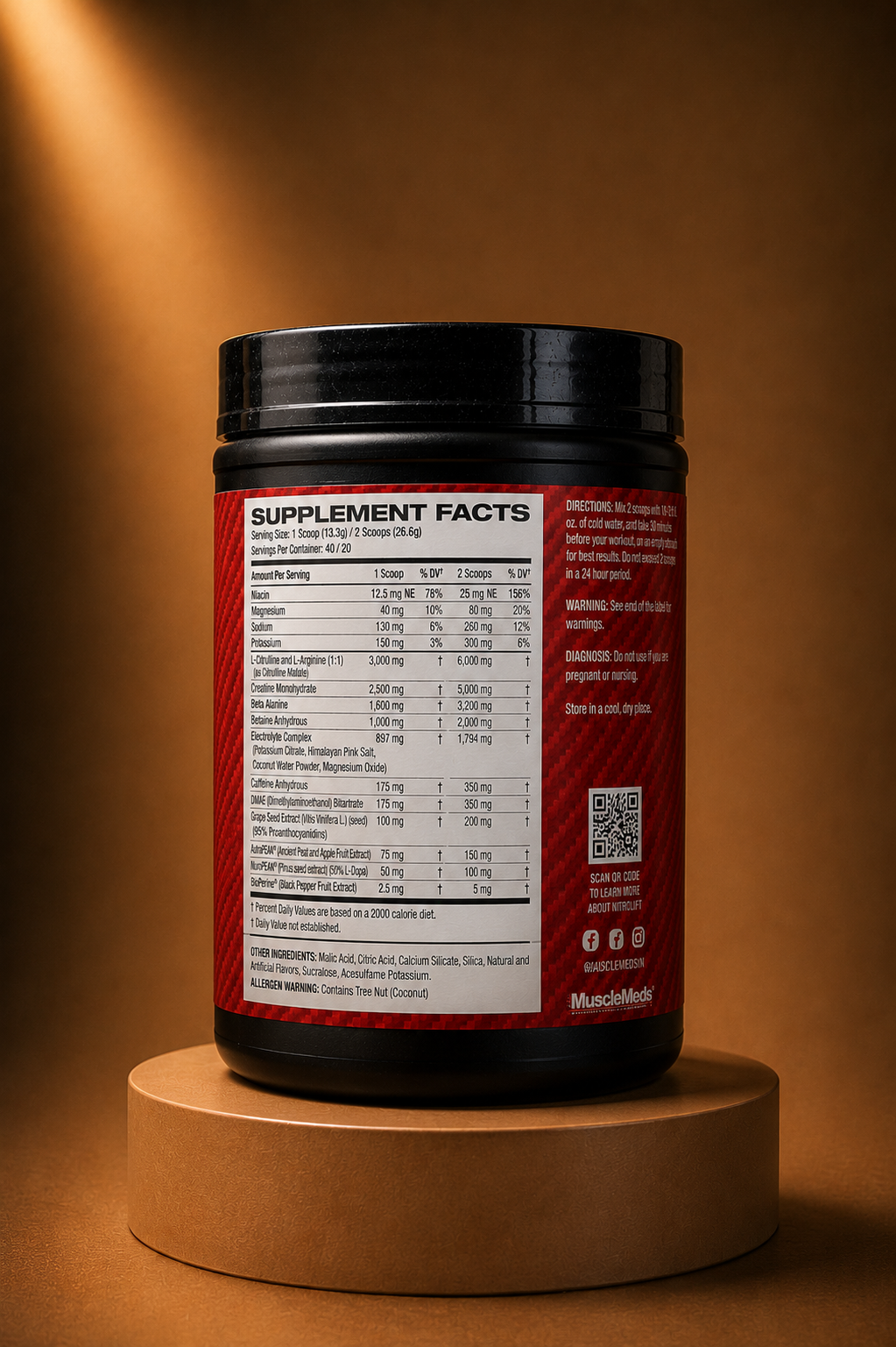 MUSCLEMEDS - Nitro Lift