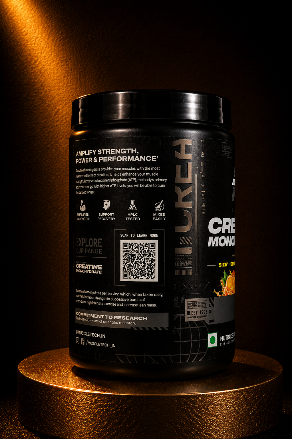 MUSCLETECH Creatine Monohydrate