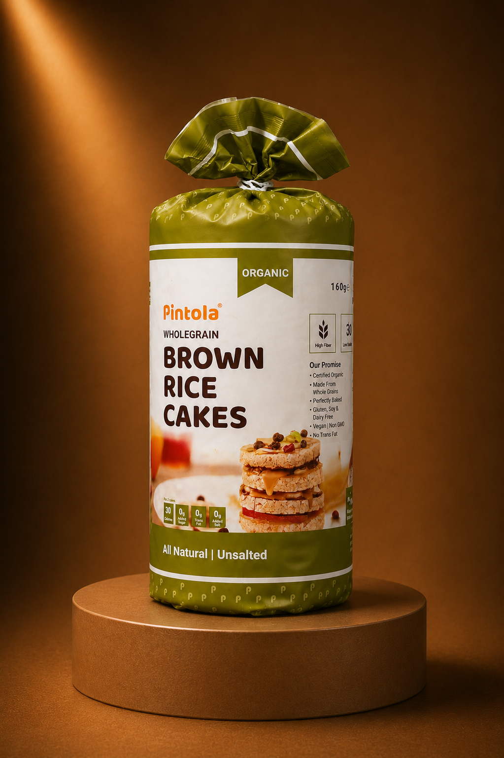PINTOLA - Brown Rice Cakes