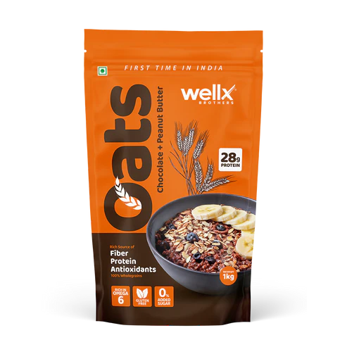 Oats chocolate peanut butter